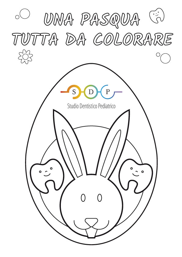 Libro da colorare per Pasqua